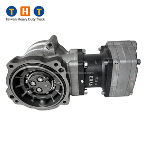 อะไหล่เครื่องยนต์รถบรรทุก คอมเพรสเซอร์แอร์ S2910-E0A50 สำหรับเครื่องยนต์ดีเซล Hino 500 JO8E - Product Image 2
