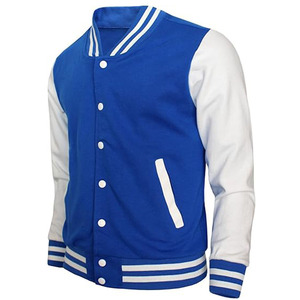 Custom Wool University Baseball Custom Jersey Fleece Baseball Jacket Varsity Jacket With Embroidery for <b>Men</b> - Product Image 1