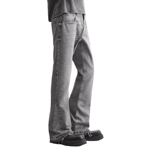 Smart Look Lightweight Flared Fit Denim <b>Jeans</b> Pant for <b>Men</b> Premium Quality Casual Street Wear Customizable - Product Image 2