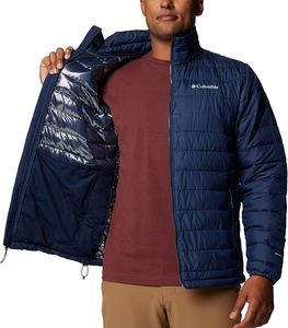 <b>Men's</b> Lightweight Windproof Casual Packable Puffer Jacket Waterproof Winter Hooded Quilted Storage <b>Pouch</b> - Product Image 3