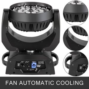 36 projecteurs LED mobiles 10W pour scène, 4 couleurs, faisceau, spot, éclairage PAR RGB, contrôle DMX512 pour clubs, DJ, spectacles et usage domestique - Product Image 6