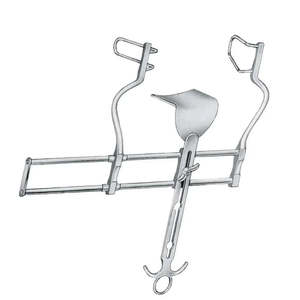 Retractor Abdominal Manual Balfour, Autoajustable, de Acero Inoxidable, con Certificación CE, Kit Quirúrgico para Uso Hospitalario por Pentax - Product Image 5