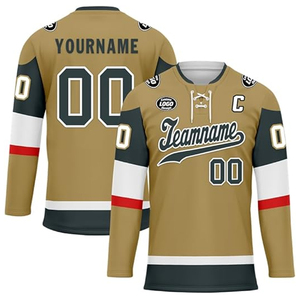 Personalized Custom Hockey Jersey Pakistan OEM Supplier Wholesale Export USA Buyers Ice Hockey Uniform Logo 100% Polyester - Product Image 1
