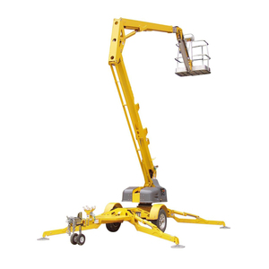 Plataforma Elevadora de Dos Ruedas con Altura de Elevación de 16 m, Elevador Hidráulico Plegable de Dos Ruedas para Trabajo Aéreo - Product Image 2