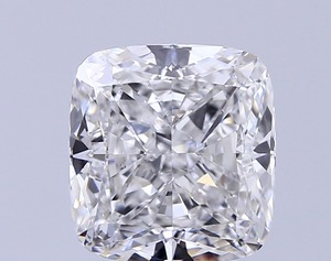 Diamant CVD cultivé en laboratoire durable, taille coussin, 254 carats, couleur E, clarté VS1, polissage excellent, couleur fantaisie, pierre brute en vrac, vente en gros - Product Image 1