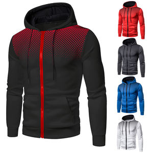 Sudadera con Capucha de Forro Polar para Hombre, Invierno, Transpirable, Impermeable, Cortavientos, Talla Grande, Bordado Digital, Deportiva, Venta al por Mayor - Product Image 1