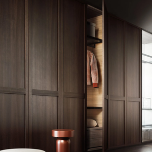 Armario de Dormitorio Moderno Europeo Personalizado JY Project, Armario de MDF con Estantes Ajustables, Almacenamiento de Lujo Independiente - Product Image 2