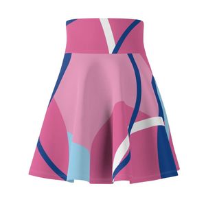 Jupe de patineuse pour femme Jack and Jill, taille haute, évasée, mini-jupe en forme de A, douce, confortable, décontractée, tendance, pour tous les jours - Product Image 2