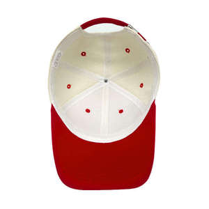 Gorra de Béisbol Unisex de 6 Paneles, Sarga de Algodón, Color Sólido, Visera en Contraste, Ajuste Ajustable, Gorra Casual para Adultos - Product Image 5