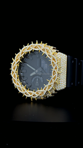 Nouvel Arrivage Luxe GA2100 GA2110 Lunette de montre en argent 925 et Moissanite, Boîtiers de montre Hip Hop Iced Out avec diamants Moissanite VVS D - Product Image 6