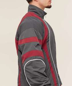 Conjunto Deportivo para Hombre, Chaqueta Cortavientos con Capucha y Cierre Completo, con Pantalones Deportivos a Juego, Ligero, Transpirable y de Alto Rendimiento - Product Image 4