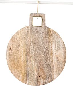 Tabla de cortar de madera gruesa y resistente para cortar carne, para uso en restaurantes y cocinas domésticas. - Product Image 5