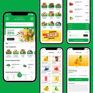 แอปพลิเคชันมือถือสำหรับร้านขายของชำและธุรกิจด่วนที่มีประสิทธิภาพสูง พร้อมบริการจัดส่งแบบเรียลไทม์และแดชบอร์ดผู้จัดการอัจฉริยะ - Product Image 5