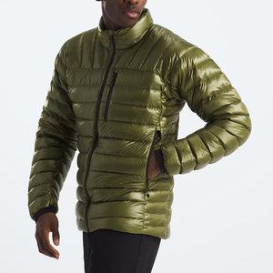 Vestes d'hiver ultra-légères en duvet rembourrées de coton, personnalisables avec logo, pour hommes, vente en gros - Product Image 3