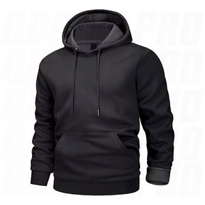Men’s Lightweight Fleece Hoodie Sweatshirt Active Casual Workout Pullover Soft Polyester Cotton Fabric Hoodies Screen Printing - Product Image 1