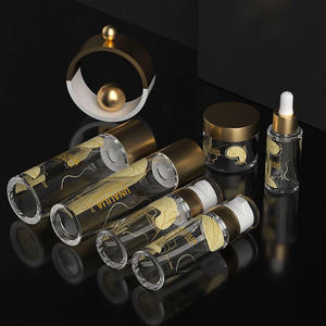 Top Wholesale Unalilia Luxury PET Silk Screen Printed Plastic <b>Bottle</b> Jar Pump Sprayer Transparent Cylinder Cosmetic Packaging - Product Image 3
