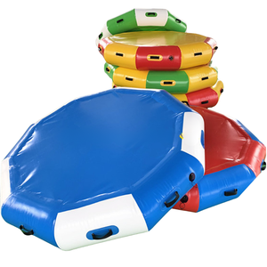 Trampolín Acuático Inflable de PVC, Plataforma Flotante para Piscina, Lago, Parque de Aventuras, Diseño Personalizado, Fácil Instalación, Comercial, para Exteriores - Product Image 2