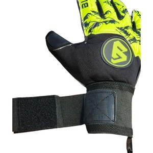 ถุงมือผู้รักษาประตูแบบ Negative Cut & Roll Finger สำหรับฟุตบอลมืออาชีพ รับผลิตตามสั่ง (OEM) ขายส่ง ออกแบบตามหลักสรีรศาสตร์ ฝ่ามือทำจากยางลาเท็กซ์ ยึดเกาะได้ดี - Product Image 5