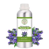 Huile Essentielle d'Hysope Naturelle en Gros pour Exportateurs – Idéale pour Diffuseurs, Huiles de Bain et Remèdes à Base de Plantes