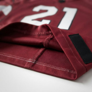 Jersey de Fútbol Americano Personalizable con Nombre y Número del Equipo, Tela de Malla Impresa, Ligero, Cómodo, de Secado Rápido para Adultos - Product Image 6