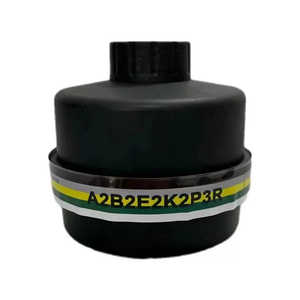 Cartouche filtrante de masque à gaz de haute qualité A2B2E2K2P3R 40mm RD pour équipement de lutte contre les incendies toxiques - Product Image 5