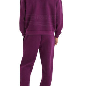 Conjunto Deportivo de Hombre con Capucha, 100% Algodón de Alta Calidad Premium, Transpirable, Ecológico, Sólido, Ligero, Tejido de Punto para Invierno 2 - Product Image 3