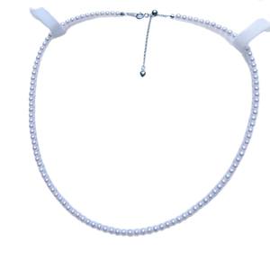Zhuji Natural 3-4mm Freshwater Akoya Pearl Necklace Ultra Strong Light Baby Chain S925 Silver Buckle <b>Fine</b> <b>Jewelry</b> <b>Set</b> China - Product Image 5