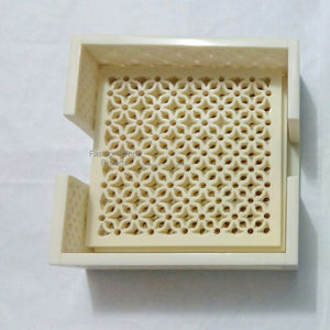 Posavasos con incrustaciones de hueso gruesas de 5mm hechos a mano, decoración única para el hogar con detalles en madera Natural, decoración de mesa y accesorios, alfombrillas y almohadillas - Product Image 4