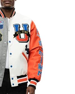 Chaqueta de Motociclista para Hombre, Estilo Vaquero, Transpirable, de Lana/Poliéster, Corte Ajustado, Cierre de Cremallera, para Primavera - Product Image 4