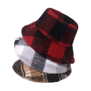 SIDDIQUI HOSINEX Nouveau 2024 Chapeau Bob Femme Adulte en Fausse Fourrure Unie Laminée Décontracté Doux Sans Couture Effet Délavé Déchiré Hiver Chaud avec Nœud - Product Image 1