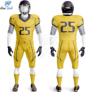 Custom Sportswear American Football Uniform Sublimated Football Jersey Pants Set Short UV Protection Custom Design Print OEM/ODM - Product Image 6