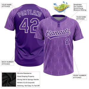 Personalized softball jersey with moisture wicking <b>fabric</b> custom logos names numbers and vibrant sublimation printing - Product Image 3