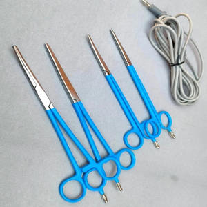 <b>Laparoscopic</b> Surgical <b>Instrument</b> Set Blue Handle Curved Dissector Training CE Certified Class II Manual Model - Product Image 3