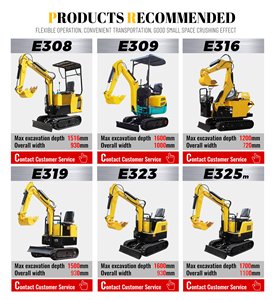 Mini-excavatrice haute efficacité de 1 tonne pour l'agriculture et la construction - Product Image 2