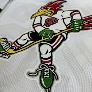 OEM Professional Polyester <b>Customized</b> Embroidery Tackle Twill Ice Hockey Jersey - Product Image 2