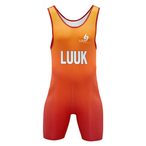 Factory Wholesale Wrestling <b>Singlet</b> Custom Sublimated Athletic Uniform Breathable Durable Training and Tournament Wear - Product Image 1