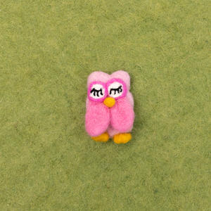 Adorno de Búho de Fieltro Hecho a Mano, Colgante de Lana con Forma de Pájaro, Juguete Educativo, Llavero, Animal del Bosque, Venta al por Mayor para Niños - Product Image 2