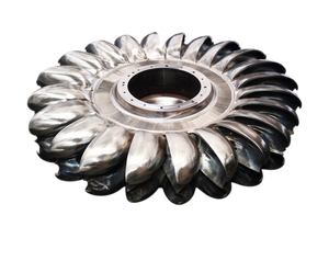 Rotor de Turbina Pelton Personalizado de Acero Dúplex de Alta Calidad, Proceso de Fundición de Precisión, por Vartis Engineering - Product Image 1