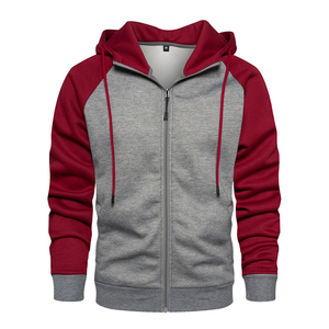 Sudaderas con Cremallera para Hombre al por Mayor, Diseño Elegante 2024, OEM, Secado Rápido, Transpirables, Cómodas, con Logotipo Personalizado - Product Image 3