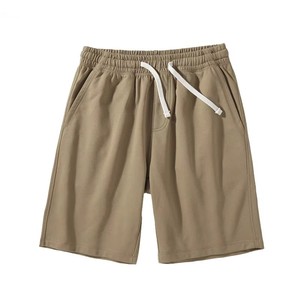 Men's Solid <b>Purple</b> Bermuda Shorts Drawstring Waist Casual Breathable Knitted Polyester Shorts Mid Rise With Pockets OEM ODM - Product Image 4