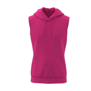 Hoodie sans manches personnalisable pour femme – Coton respirant de haute qualité – Vêtement d'extérieur décontracté et tendance pour femme - Product Image 6