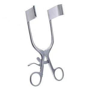 Écarteur de plaies chirurgical en acier inoxydable 2 3/8 x 3/4 pouces, instrument médical pour bloc opératoire - Product Image 4