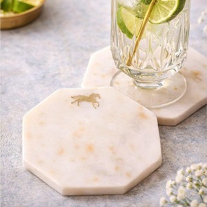 Marble <b>Table</b> <b>Coasters</b> Elegant <b>Table</b> Decoration & Accessories - Product Image 1