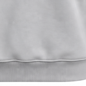 Light Gray Women High Neck Sweatshirt Long Sleeve Pullover Loose Fit Fleece Mock Neck Casual Winter Streetwear Fashion <b>Jumper</b> - Product Image 6