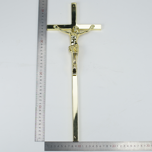 อุปกรณ์ตกแต่งโลงศพและโลงศพด้วยโลหะผสมสังกะสีรูปกากบาทจากซัพพลายเออร์งานศพ  ของตกแต่งงานศพจากซามัค - Product Image 4