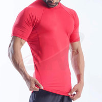 Vêtements de sport à séchage rapide pour l'exercice et les activités sportives, t-shirt de compression pour homme, vêtements de sport respirants pour l'entraînement