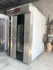 Quality 380V Electric Hot Product 2025 Engine Motor Bakery 1 Year Warranty New Condition Vietnam 6-Tray <b>ROTARY</b> OVEN Automatic - Product Image 2