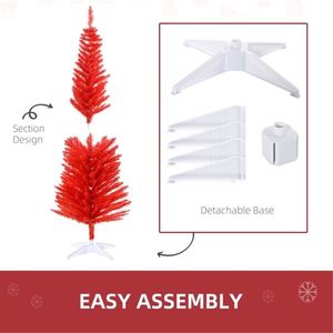 Albero di Natale da 1,5 m, Decorazioni Festive per Spazi Ristretti - Product Image 3
