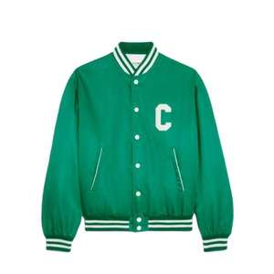 เสื้อแจ็คเก็ตเบสบอลปักลายแขนยาวสำหรับผู้ชาย คุณภาพสูง - Product Image 1