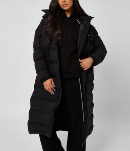 Servicio OEM, MOQ Bajo, Chaqueta Acolchada de Invierno Cálida, Diseño Transpirable y Resistente al Viento, Chaquetas Acolchadas Personalizadas para Mujer, Chaqueta Larga - Product Image 3